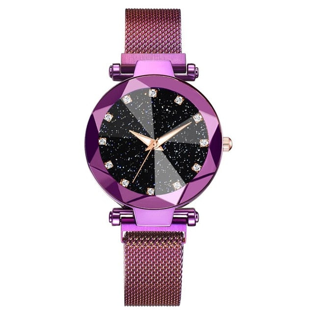 Fashion Diamond Female Quartz